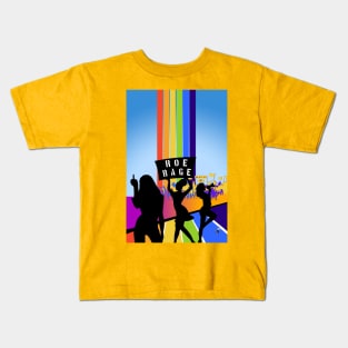 Roe Rage Flag Kids T-Shirt